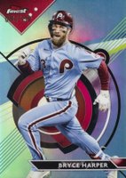 2023 Topps Finest #78 Bryce Harper Aqua Baseball Card