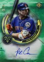 2019 Topps Triple Threads Rookie Autograph #PA Pete Alonso Emerald Baseball Card