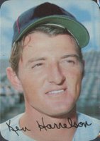 1969 Topps Super #4 Ken Harrelson Baseball Card