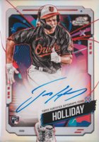 2024 Topps Chrome Cosmic Cosmic Chrome Autographs #JH Jackson Holliday Baseball Card