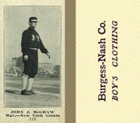 1916 Burgess-Nash Co. #116 John J. McGraw Baseball Card