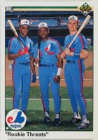 1990 Upper Deck #702 Rookie Threats Baseball Card
