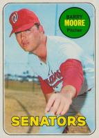 1969 Topps #639 Barry Moore Baseball Card