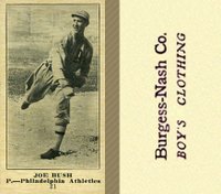 1916 Burgess-Nash Co. #21 Joe Bush Baseball Card
