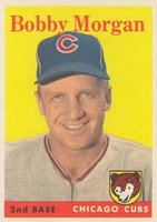 1958 Topps #144 Bobby Morgan Baseball Card