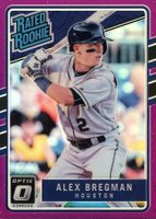 2017 Panini Donruss Optic #43 Alex Bregman Purple Baseball Card
