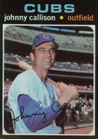 1971 Topps #12 Johnny Callison Baseball Card