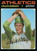 1971 Topps #238 Chuck Dobson Baseball Card