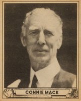 1940 Play Ball #132 Connie Mack Baseball Card