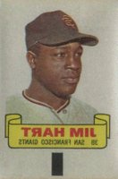 1966 Topps Rub-Offs #39 Jim Hart Baseball Card