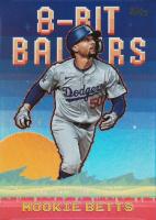 2025 Topps Mega Celebration Box 8-Bit Ballers #8B15 Mookie Betts Gold Baseball Card