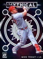 2020 Panini Donruss Optic Mythical #M4 Mike Trout Baseball Card