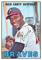 1967 Topps #35 Rico Carty Baseball Card