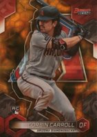 2023 Bowman's Best #20 Corbin Carroll Gold Lava Refractor Baseball Card
