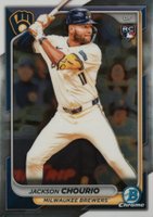 2024 Bowman Chrome #69 Jackson Chourio Baseball Card
