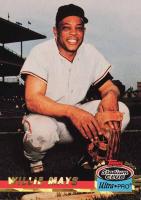 1993 Stadium Club Ultra-Pro #6 Willie Mays Baseball Card