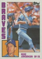 1984 Topps #313 Mike Jorgensen Baseball Card