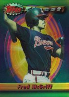 1994 Finest #224 Fred McGriff Refractor Baseball Card