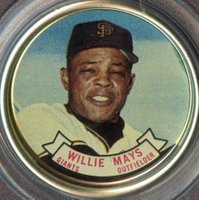 1964 Topps Coins #80 Willie Mays Baseball Card