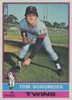 1976 Topps #87 Tom Burgmeier Baseball Card