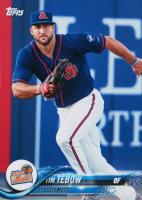 2018 Topps Pro Debut #200 Tim Tebow Fielding Baseball Card