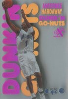 1998 Skybox E-X Century Dunk 'N Go Nuts #17DG Anfernee Hardaway Basketball Card