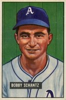 1951 Bowman #227 Bobby Shantz Baseball Card