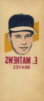 1964 Topps Photo Tattoos # Eddie Mathews Baseball Card