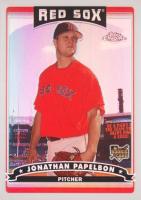 2006 Topps Chrome #314 Jonathan Papelbon Refractor Baseball Card