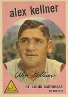1959 Topps #101 Alex Kellner Baseball Card