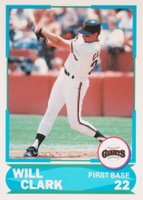 1988 Score Young Superstar Series 1 #25 Will Clark Baseball Card