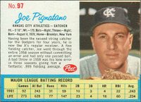 1962 Post Cereal #97 Joe Pignatano Baseball Card