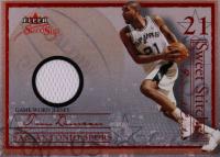 2004 Fleer Sweet Sigs Sweet Stitches Jerseys #SSTTD Tim Duncan Retail Basketball Card