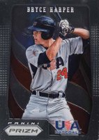 2012 Panini Prizm USA Baseball #USA7 Bryce Harper Baseball Card