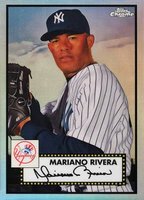 2021 Topps Chrome Platinum Anniversary #609 Mariano Rivera Refractor Baseball Card