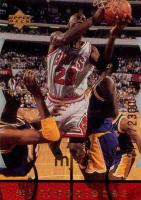 1998 Upper Deck MJx #84 Michael Jordan Red Basketball Card