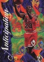 1995 Flair Anticipation #2 Michael Jordan Basketball Card