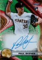 2024 Bowman's Best Best of 2024 Autographs #B24PS Paul Skenes Green Refractor Baseball Card