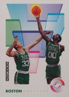 1991 Skybox #460 Larry Bird/Robert Parish Basketball Card