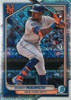 2024 Bowman Chrome Mega Box #24 Ronny Mauricio Baseball Card