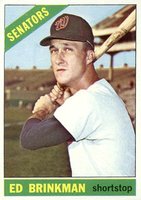 1966 Topps #251 Ed Brinkman Baseball Card