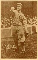 1914 Texas Tommy Type 1 # Jimmy Archer Baseball Card