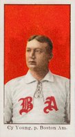1909 American Caramel # Cy Young Boston Baseball Card