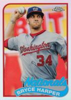 2014 Topps Chrome 1989 Topps Chrome #BHA Bryce Harper Baseball Card
