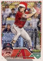 2023 Topps Holiday #H113 Corbin Carroll SP Baseball Card