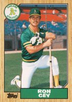 1987 Topps Traded #22T Ron Cey Baseball Card