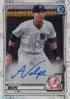 2020 Bowman Chrome Mega Box Autographs #BMAAVO Anthony Volpe Baseball Card