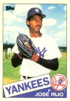 1985 Topps Tiffany #238 Jose Rijo Baseball Card