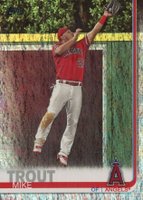 2019 Topps Complete Set #100 Mike Trout Foilboard Baseball Card