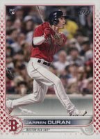 2022 Topps #187 Jarren Duran Independence Day Baseball Card